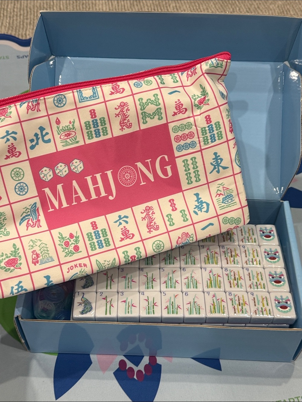 American Mahjong Tile Set - Multi-Color Designs - Picture 15 of 15